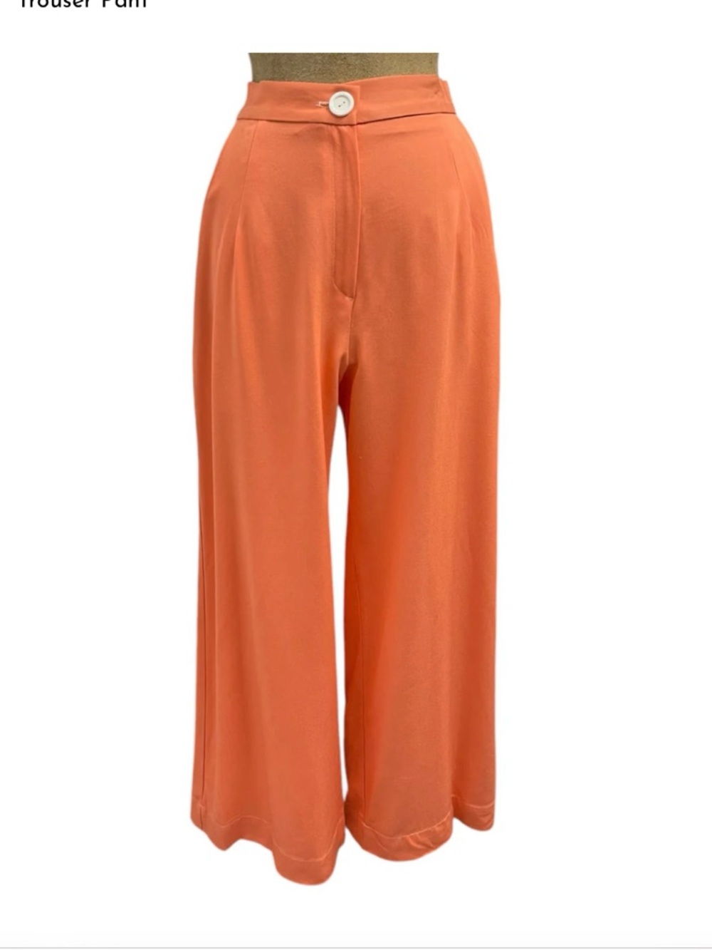 Retro Wide Leg Pants l 40s Style l Coral | Loco Lindo | M | 1940s Trouser
